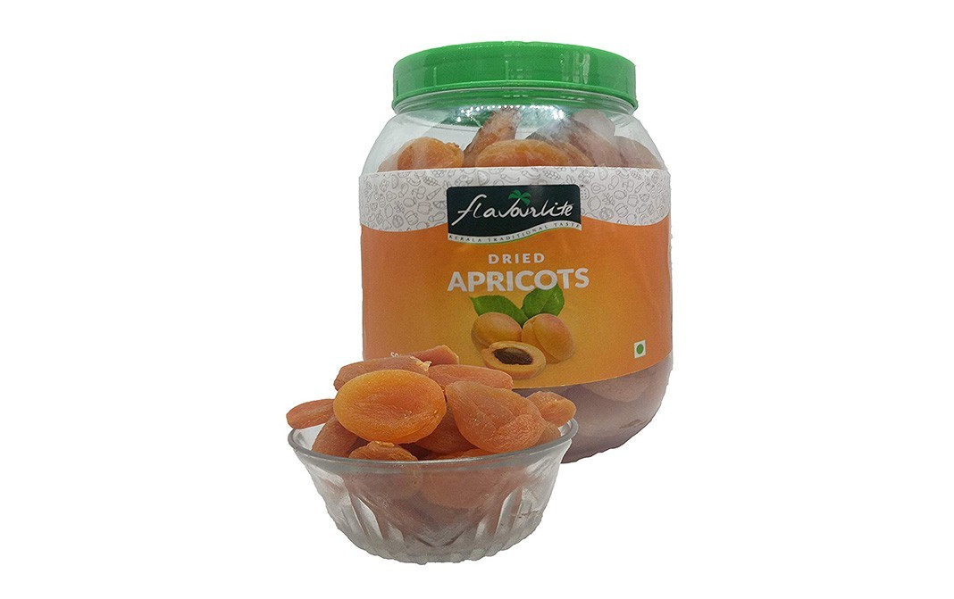 Flavourlite Dried Apricots    Plastic Jar  500 grams